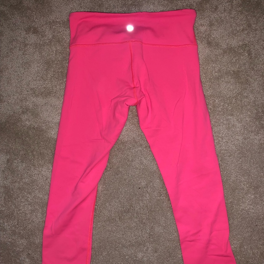 ** LULU LEMON REVERSIBLE cropped leggings**